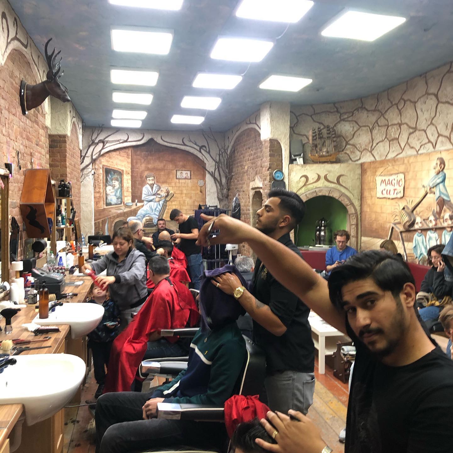 The Koray Barbers team